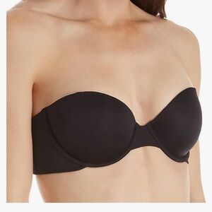 Strapless Black Bra